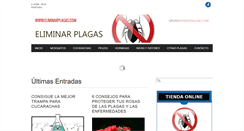 Desktop Screenshot of eliminarplagas.com